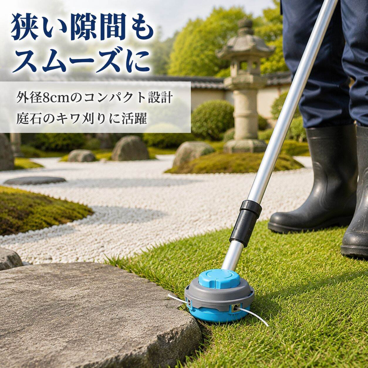 四本ライン芝刈り機ヘッド 芝生トリマー用部品