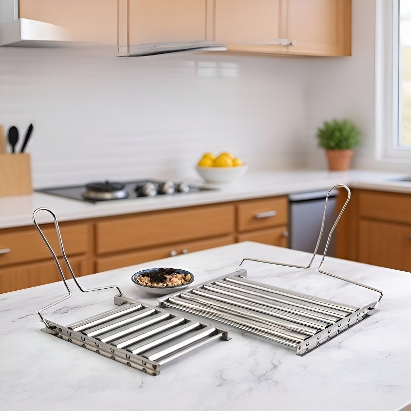 حامل هوت دوغ، شواية باربيكيو دوارة