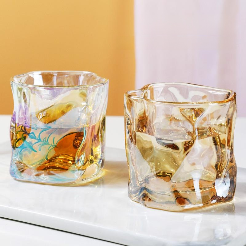 Creative Twisted Cold Water Glass Cup
