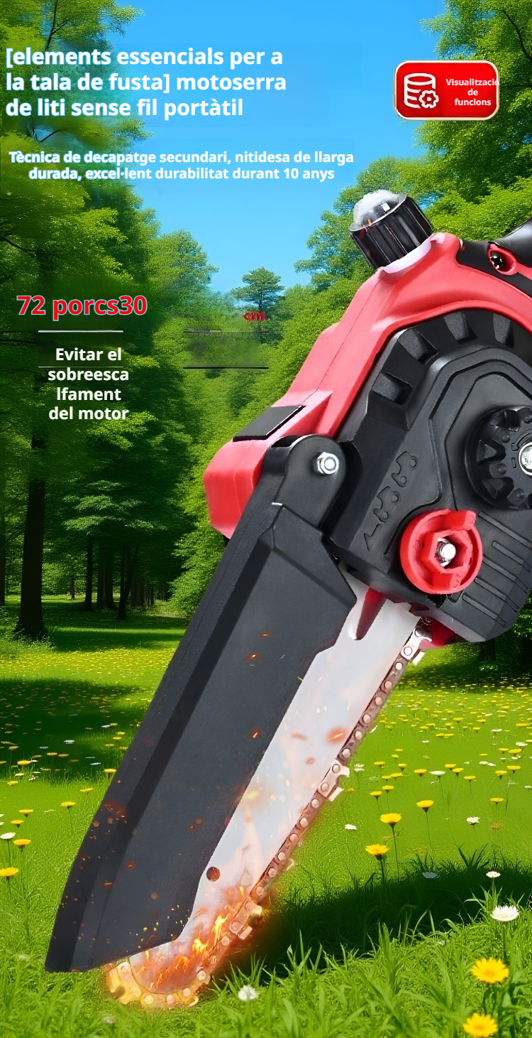 Eina de Tala tallant branques d'arbre