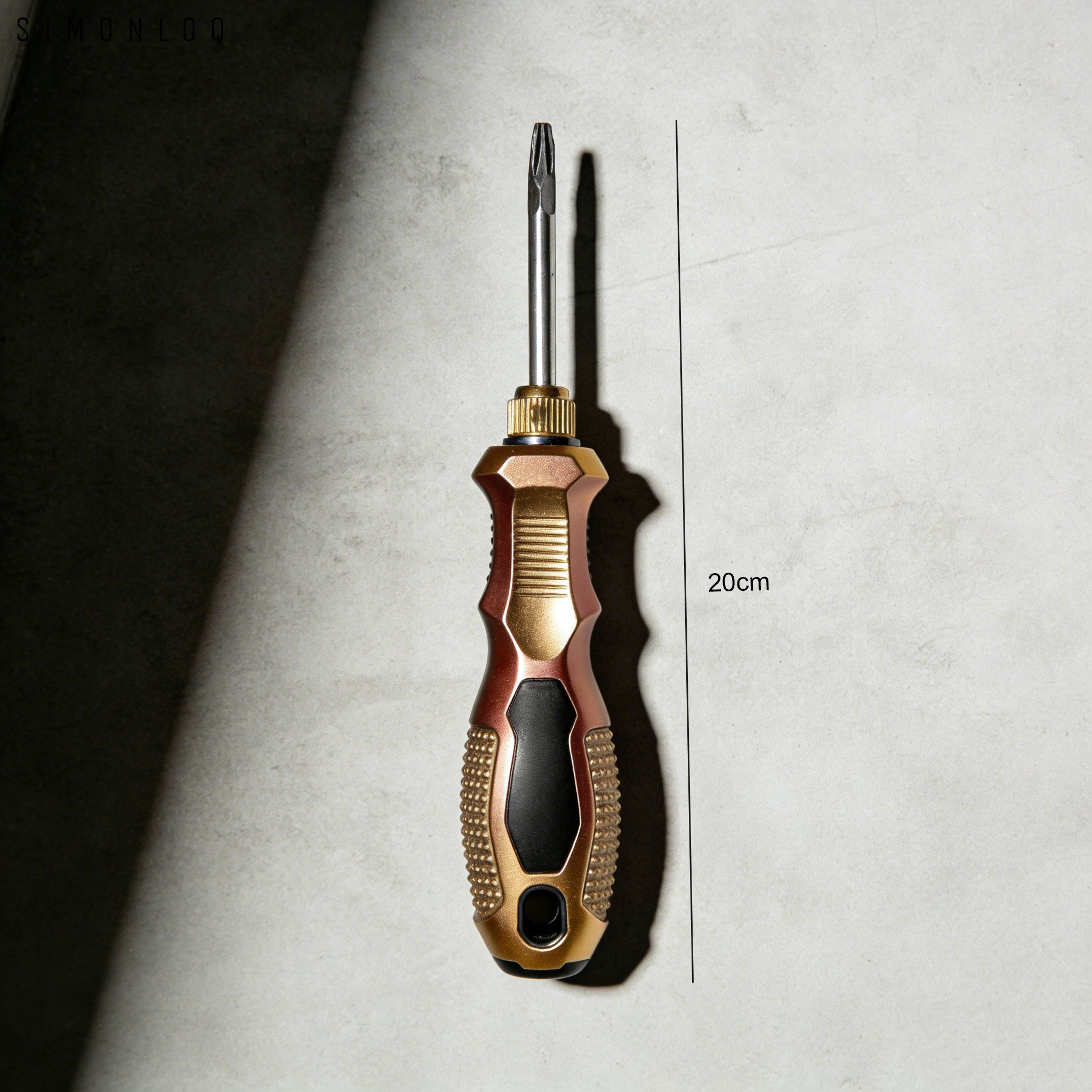 ดีไซน์ไขควงปรับแรงบิดได้จับถนัดมือ