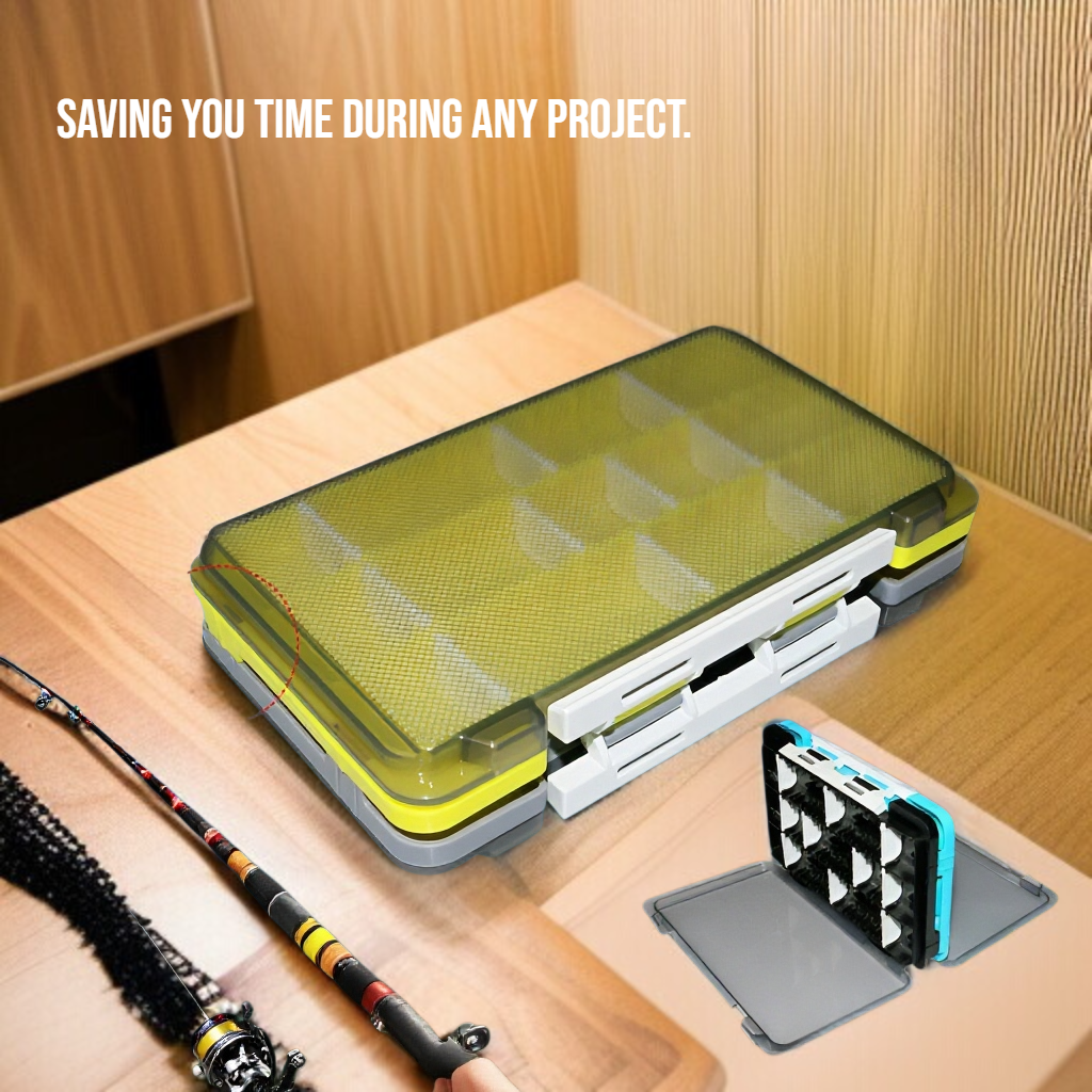 Multi functional hardware accessory tool storage box