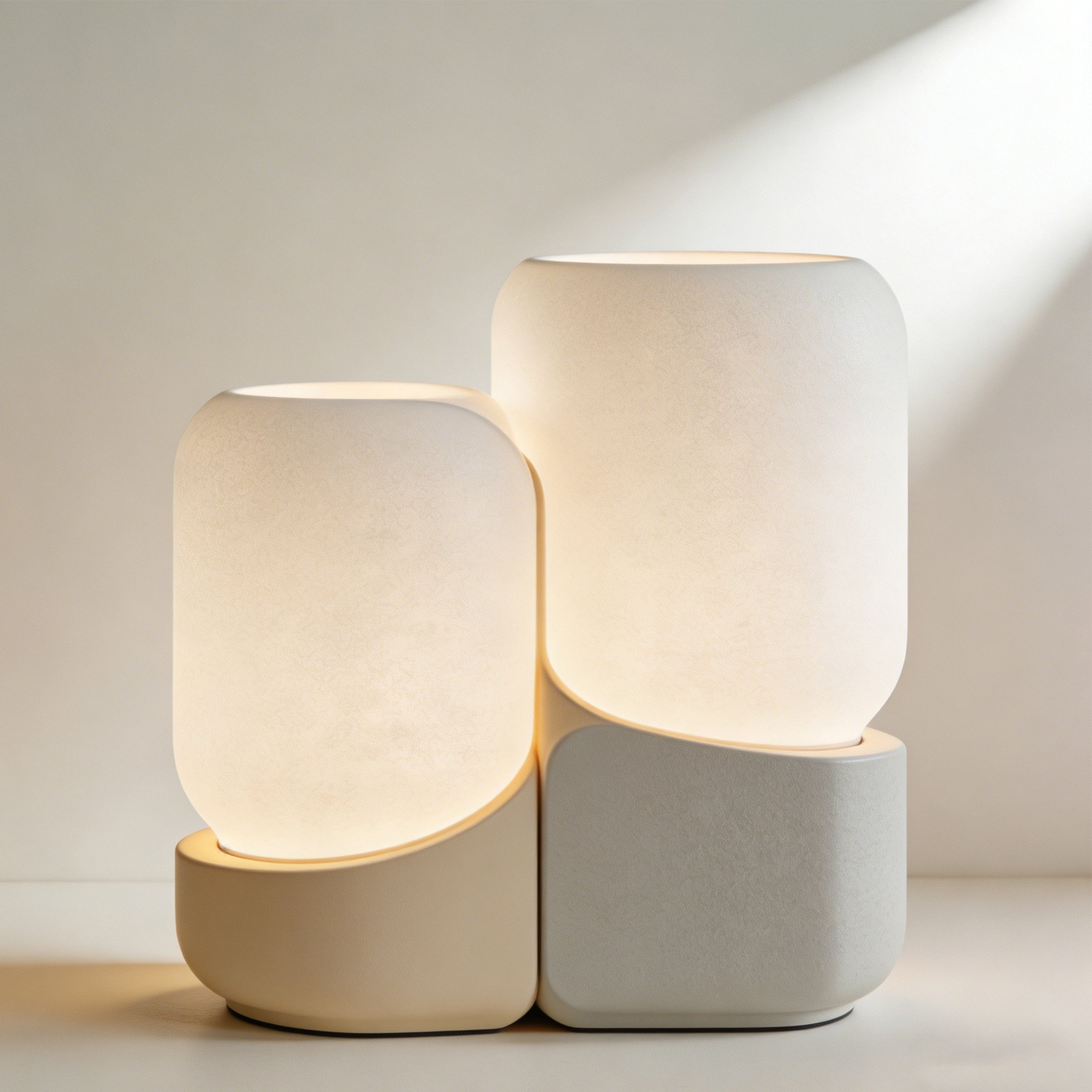 듀얼 헤드 조명등 전체 모습