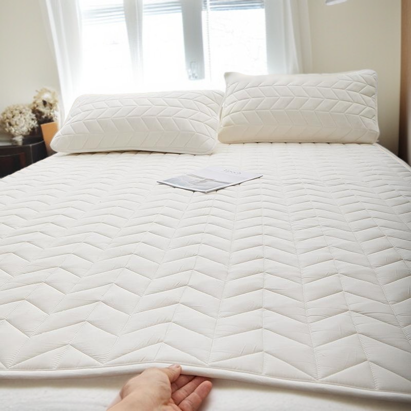 면 전체 매트리스 쿠션 가정용 침실 싱글 항균 요 미끄럼 방지 매트리스 순면 얇은 매트 접이식