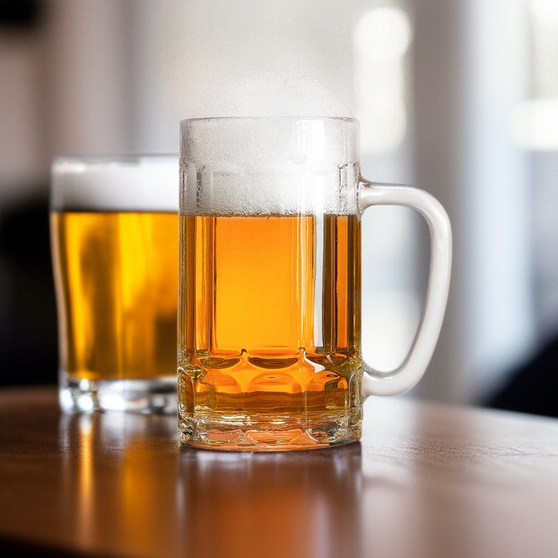 Thickened heat-resistant glass cup