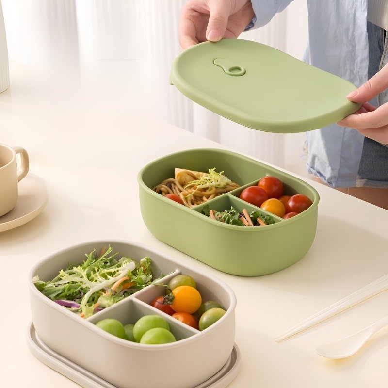 Lunchbox silikonowy spożywczy, szczelny