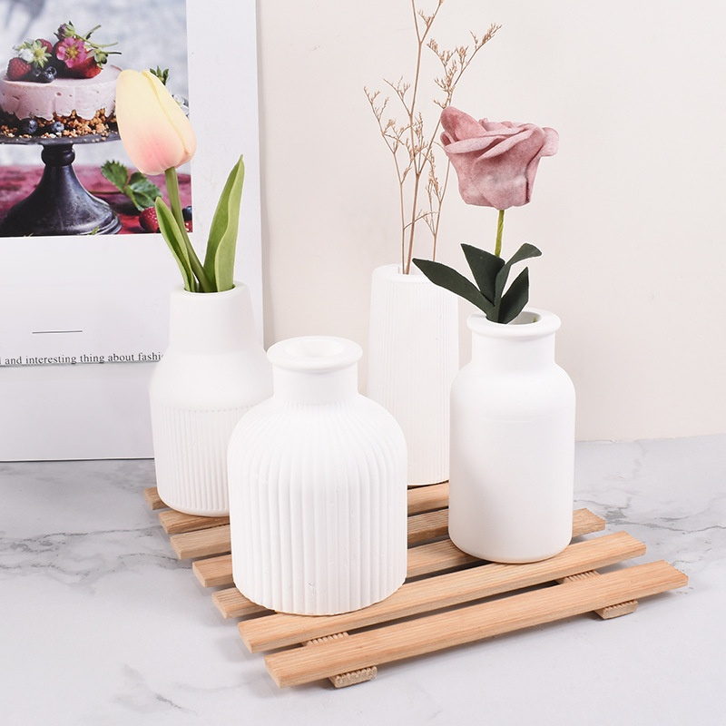 DIY石膏花瓶矽膠模具