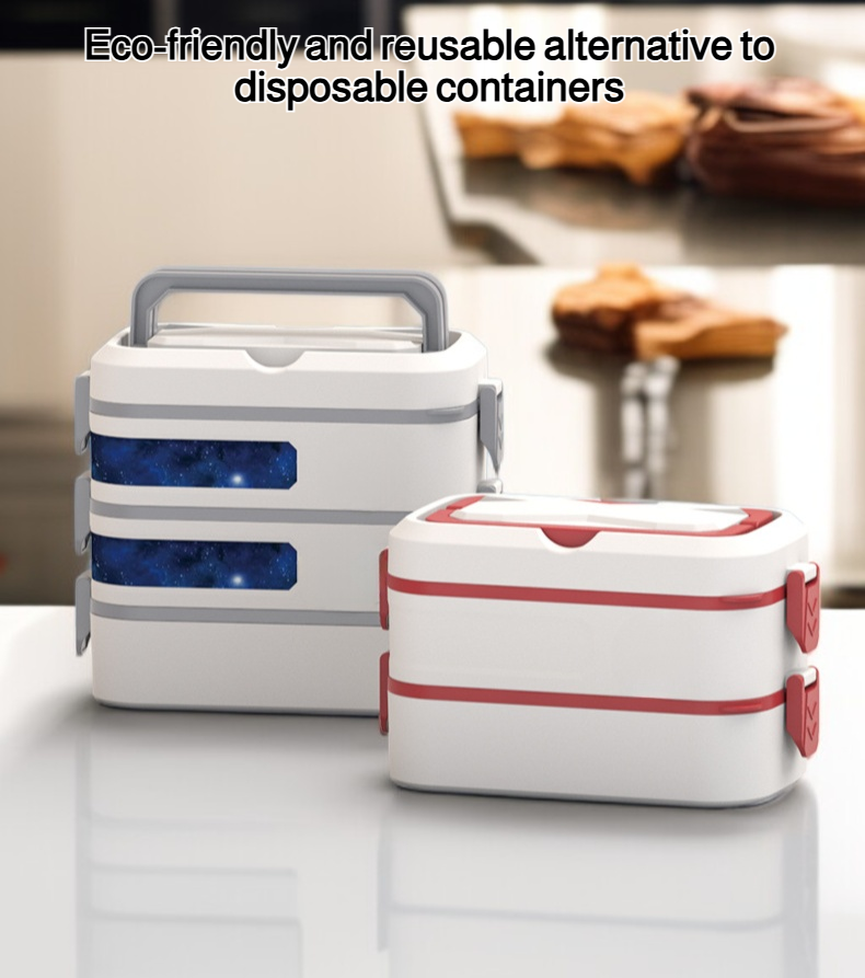 Leak-proof stainless steel lunch box for kids and adults