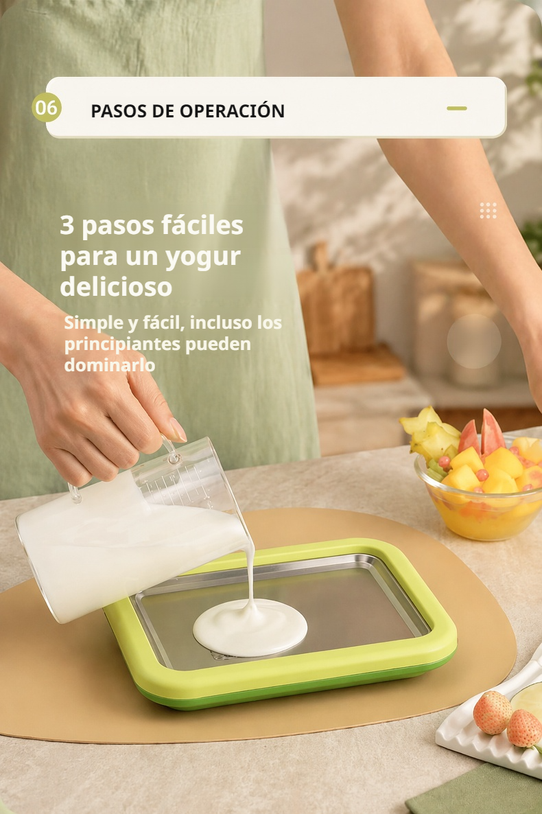Utensilio de cocina para preparar helados