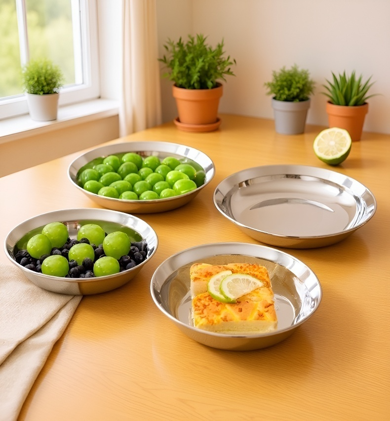 다양한 요리에 적합한 스테인리스 팬