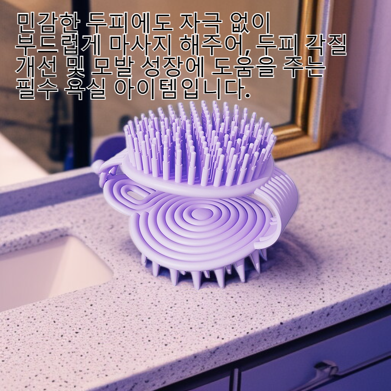 욕실 샤워젤 마사지기 아이 샴푸 어른 머리 안마기