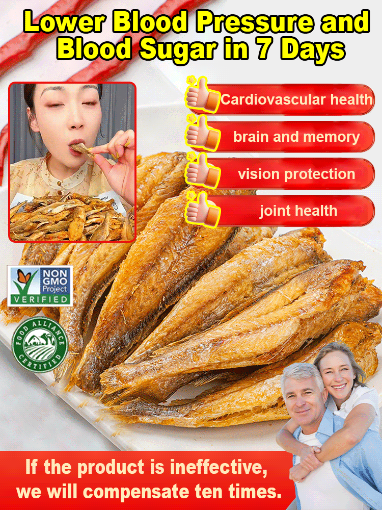 High-protein ready-to-eat deep-sea fish crisps