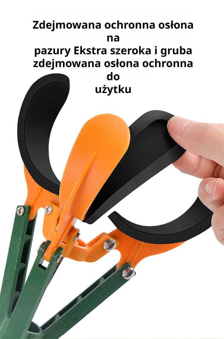 Narzędzie ogrodowe do zbierania owoców z silikonowymi końcówkami