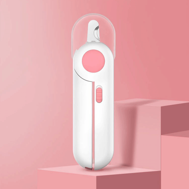 狗狗寵物指甲剪用品 可調發光防血位指甲鉗 貓咪狗狗通用磨甲器 孔徑可調節LED燈光修指甲工具