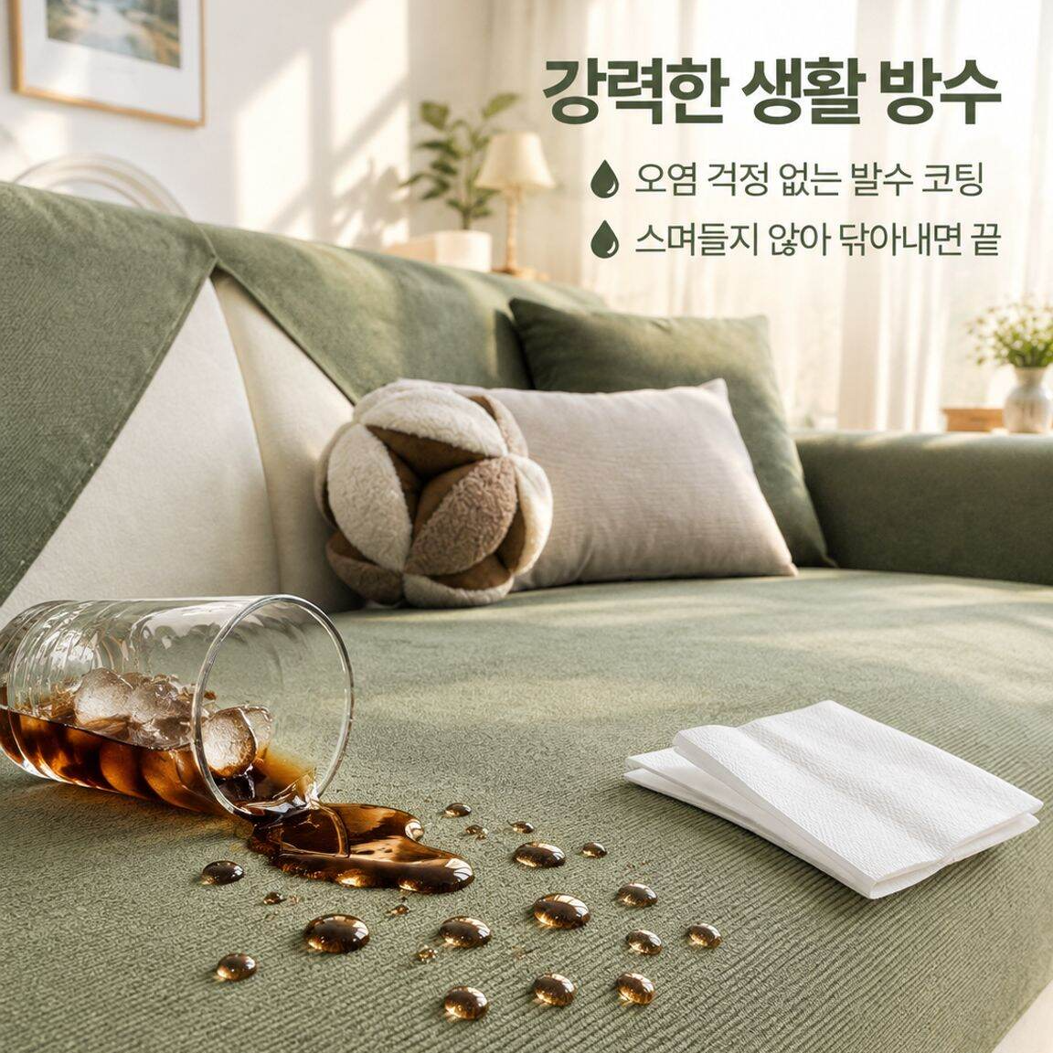 방수 방뇨 애완동물 소파패드 사계절 사용 고양이 스크래치 방지 세척 용이