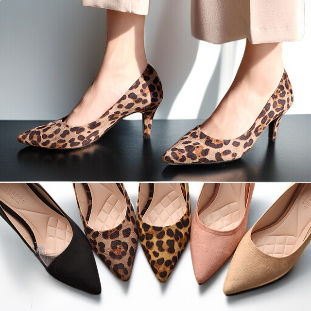 여성화 스틸레토 힐 단화 날씬해 보이는 힐 단화