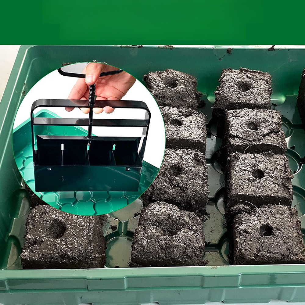 手動土壌圧縮機苗播種ツール