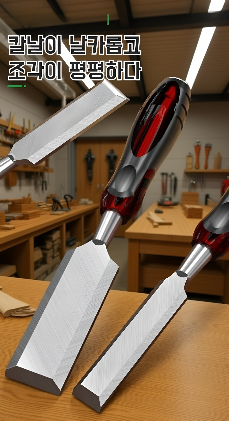 목재 가공에 사용되는 끌칼