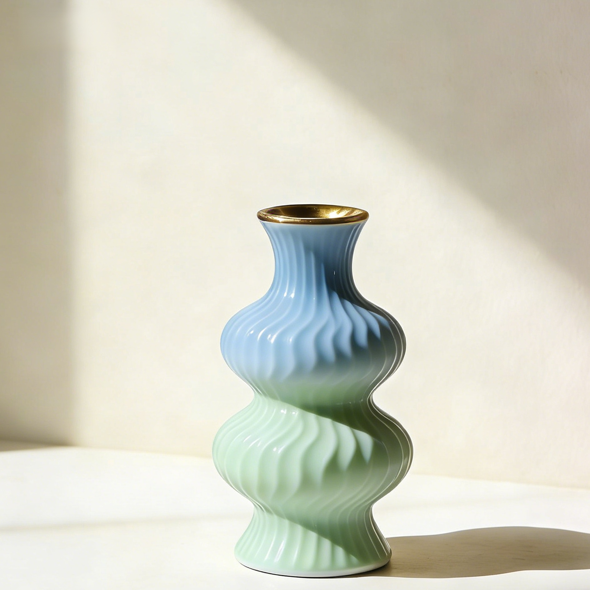 Set of 2 artificial flower arrangements for coffee table