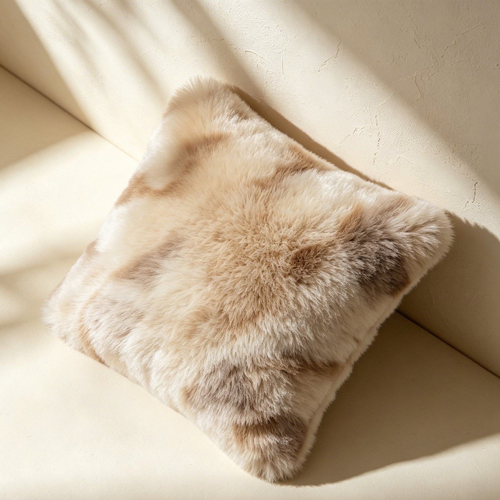 Weiche Kuschelkissen im Wohnzimmer