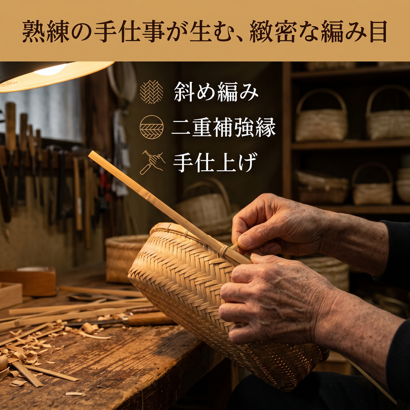 多用途竹かご 揚げ物・お好み焼き・お祝い料理に最適