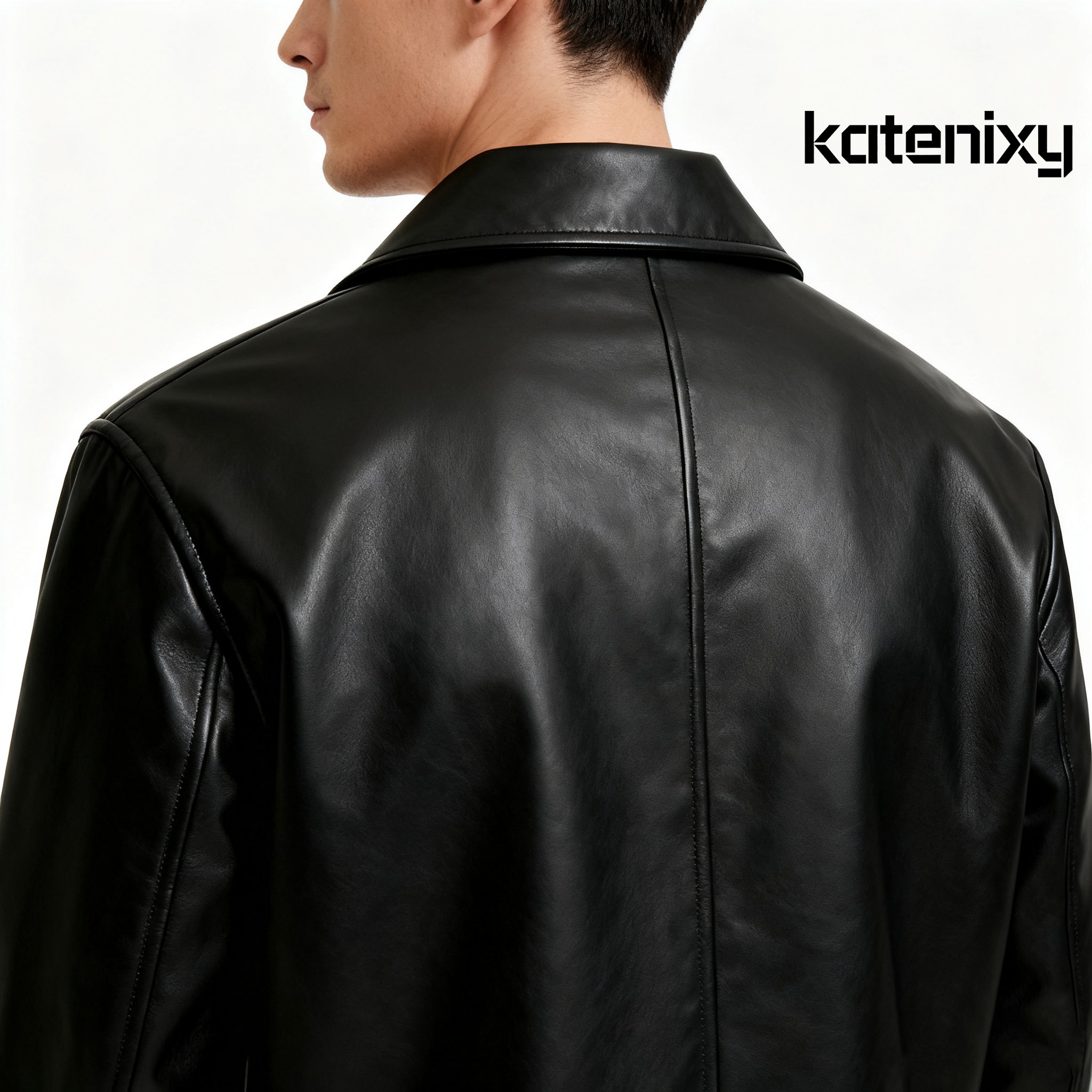 검은색 가죽 재킷