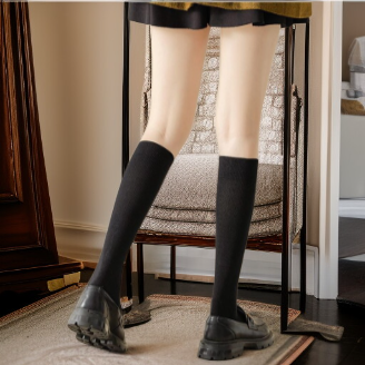 おしゃれな無地ソックス