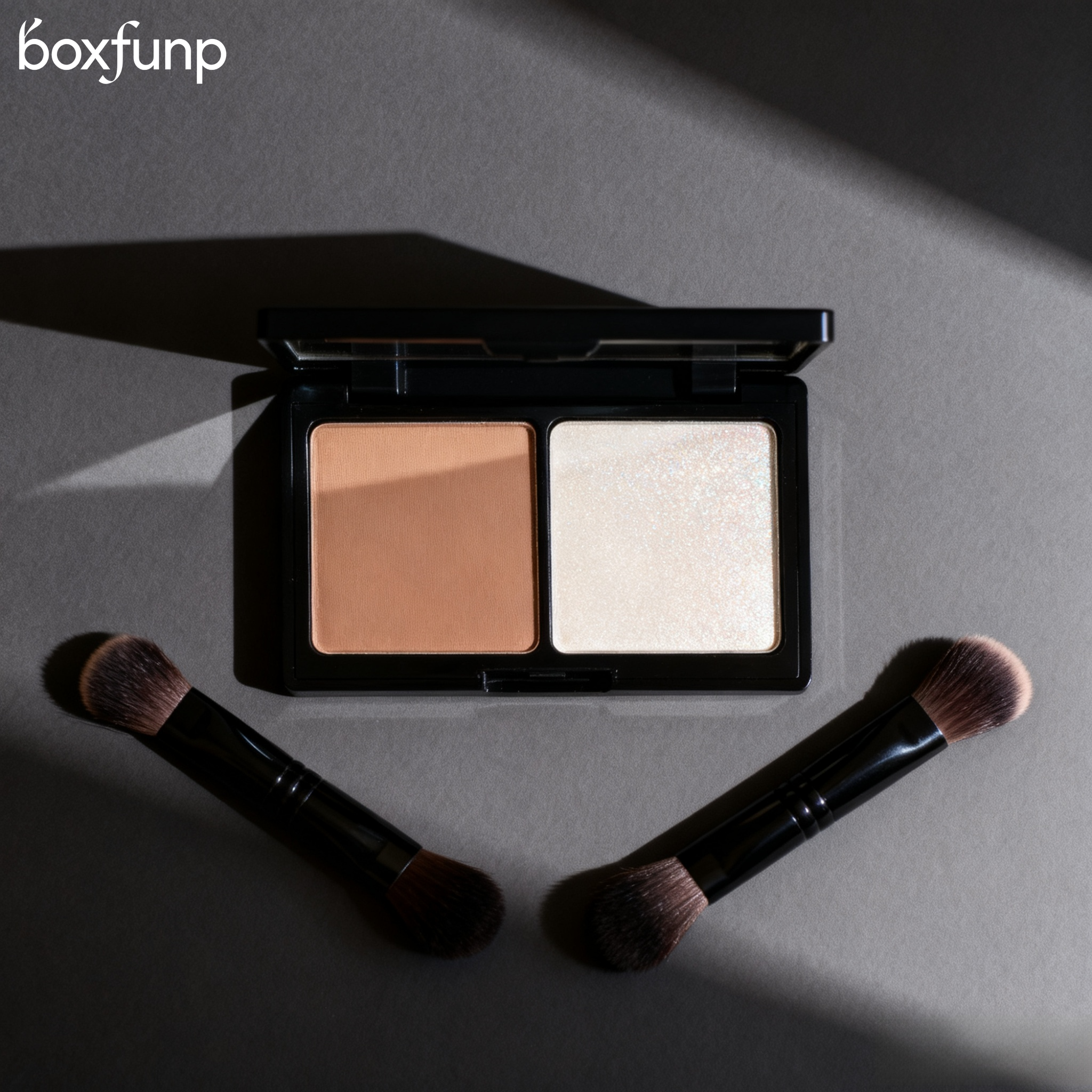 듀얼 컬러 컨투어 및 하이라이트 팔레트