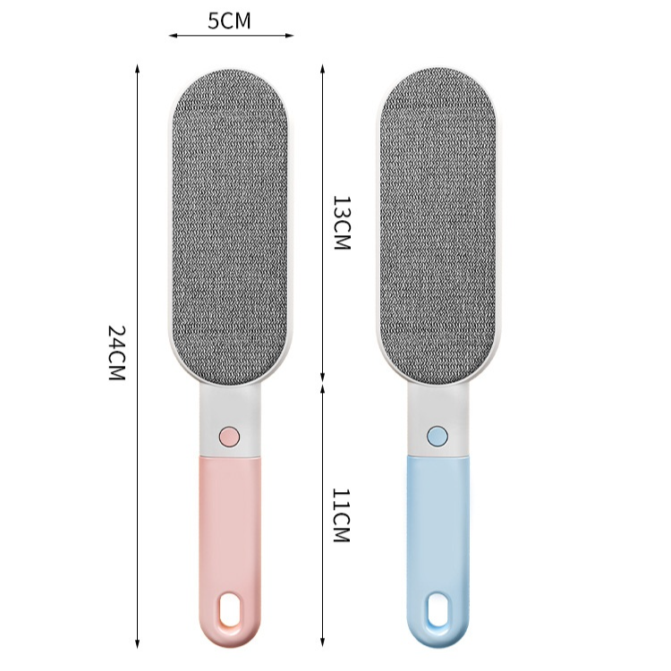 Dwustronna szczotka do usuwania kłaczków