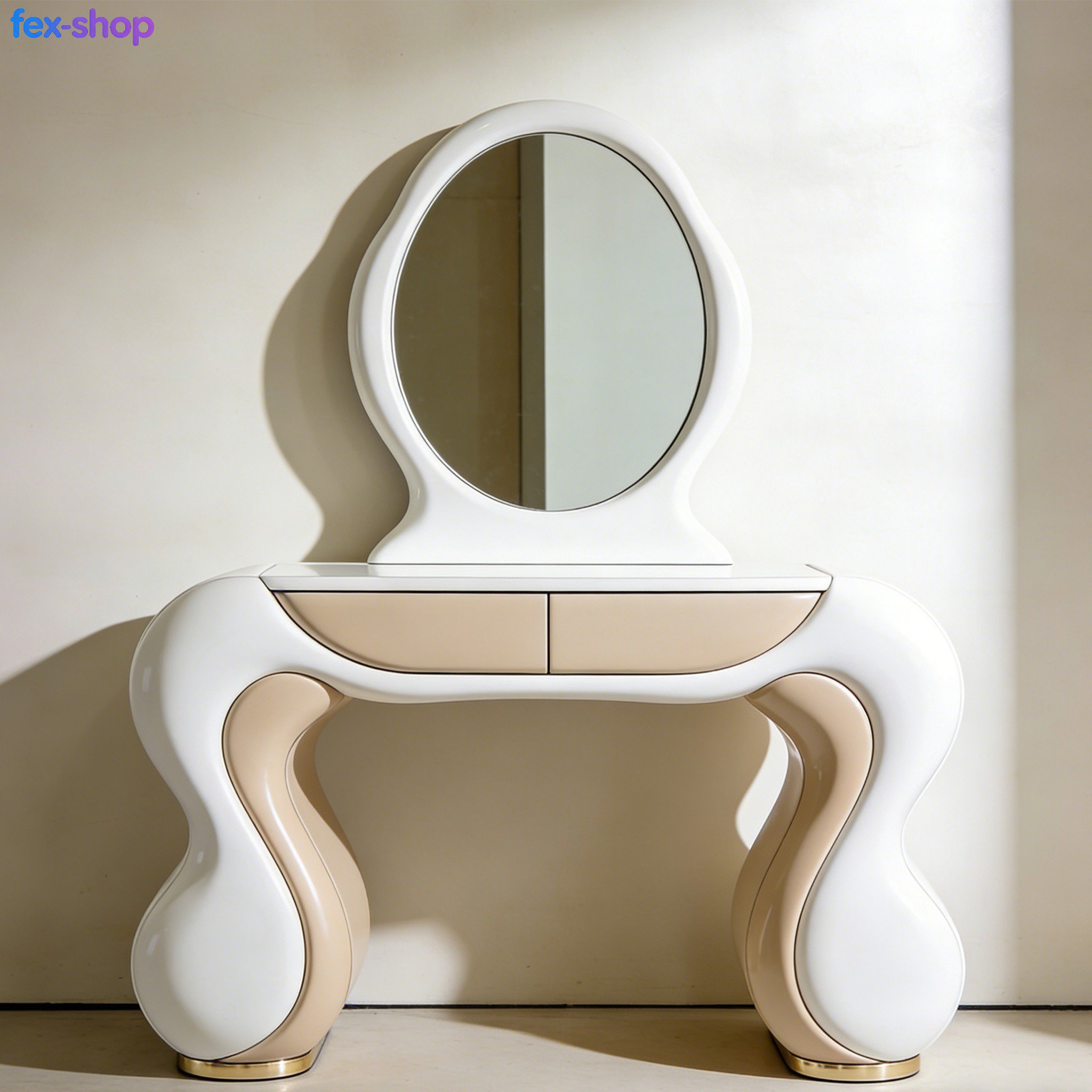 수납력이 뛰어난 화장대