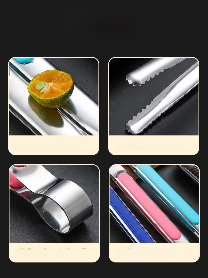 쉽게 세척 가능한 바베큐 집게