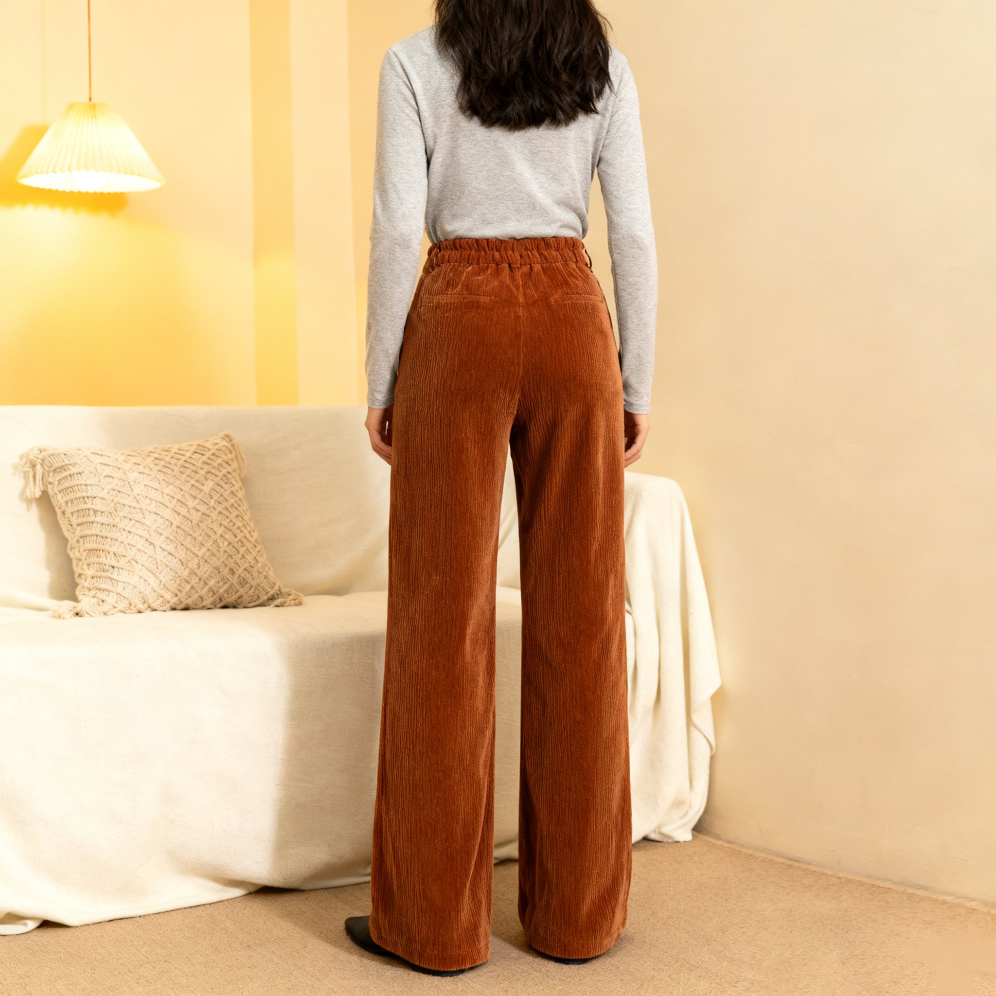 ゆったりシルエットパンツ