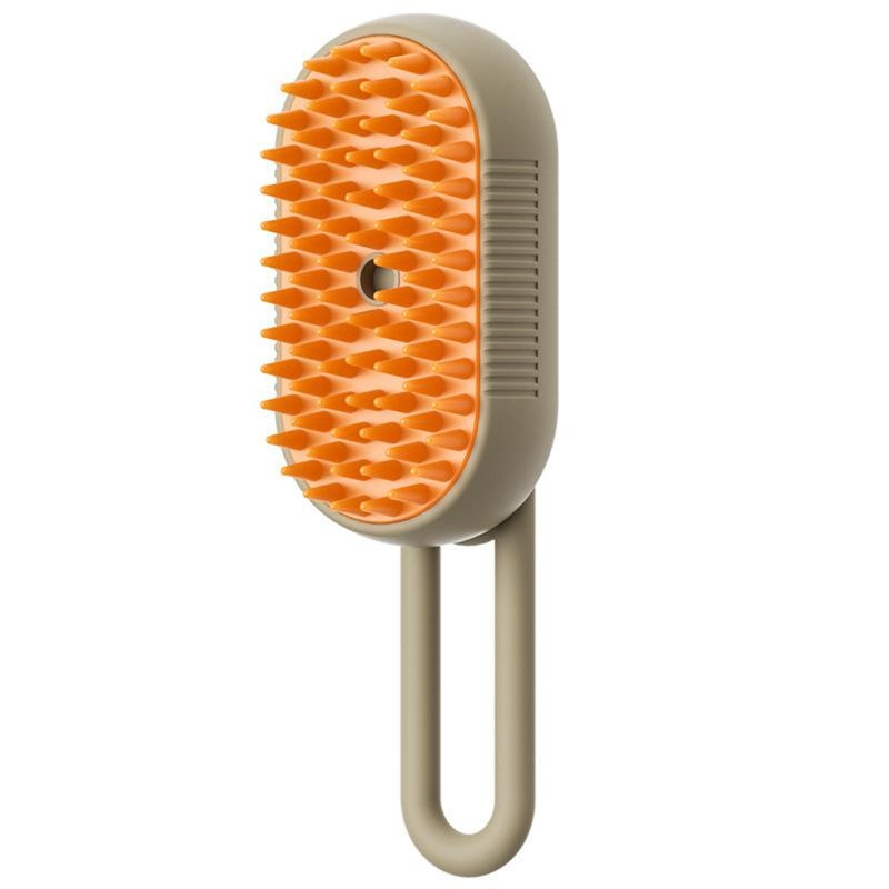 Brosse de toilettage pour animaux à vapeur électrique