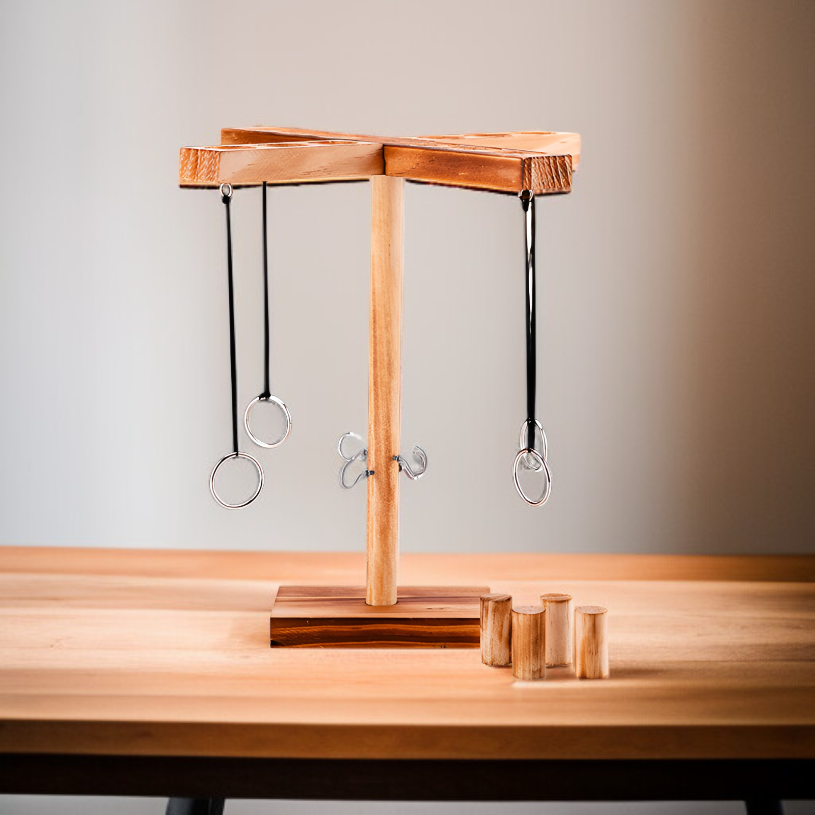 Holz-Wurfspiel für Kinder