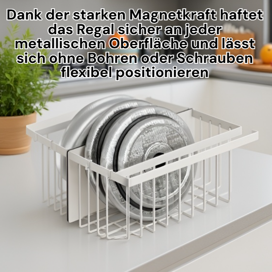 Magnetisches Regal für den Kühlschrank
