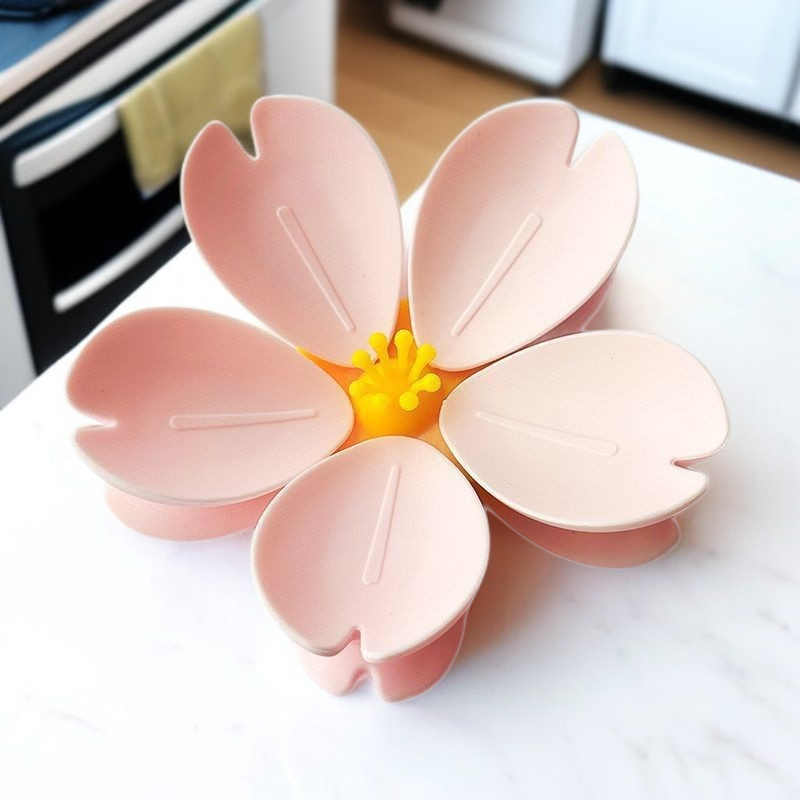 Cherry blossom sealing clip