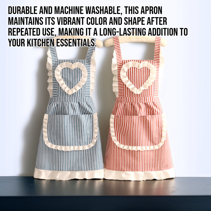 Elegant kitchen apron for home chefs