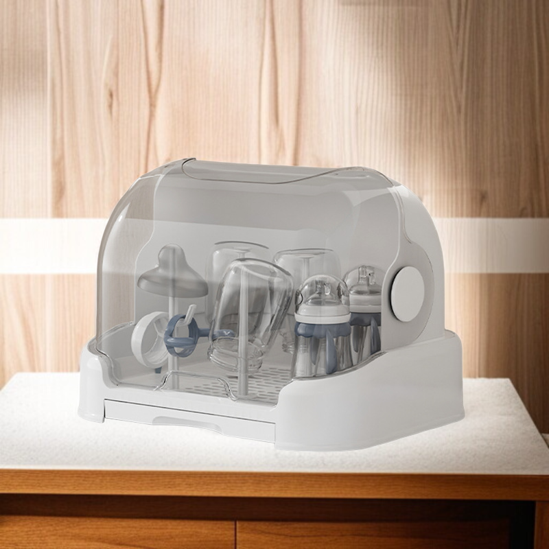 병건조함,병보관함,병랙,데스크탑방진,유리물컵,컵물받이보관함,덮개포함 트레이랙