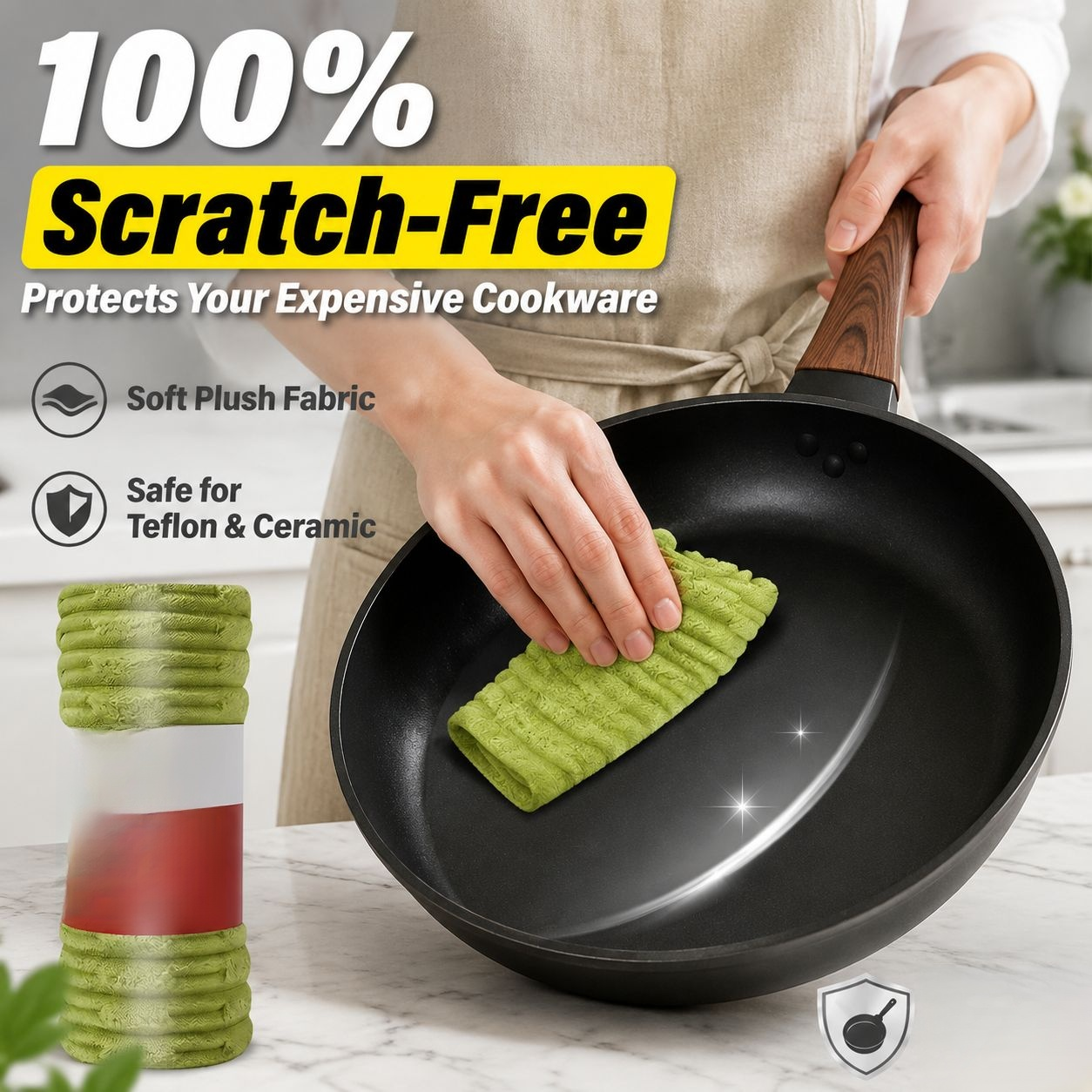  Monthly Pack Disposable Bamboo Kitchen Cloth