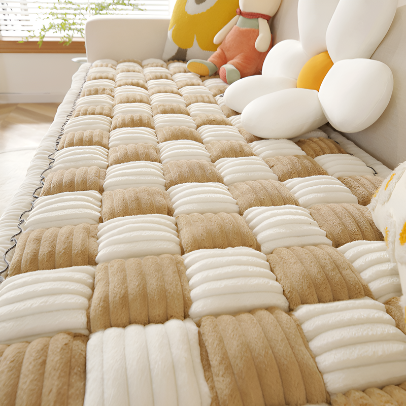 厚手のふかふか滑り止めソファクッション