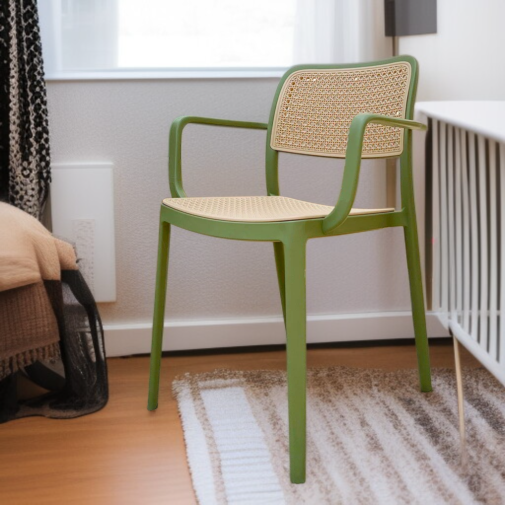 라탄 모카 암체어 야외 카페 테라스 장식용 의자