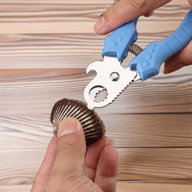 Upgraded dual-purpose with bottle opener, snail scissors and snail forging screw pliers