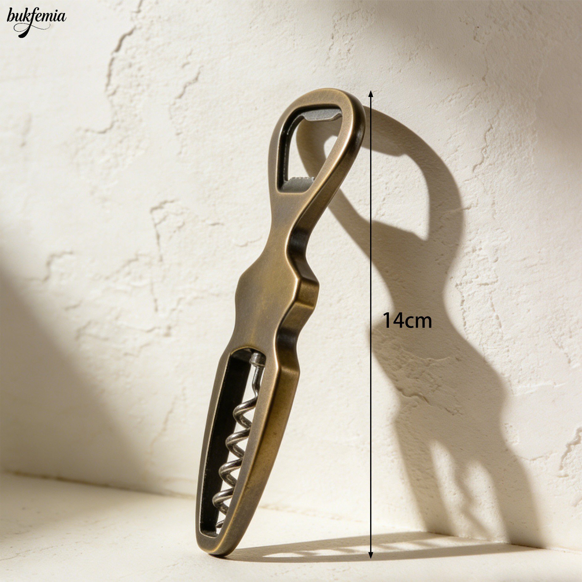 Stylish bottle opener set in assorted colors