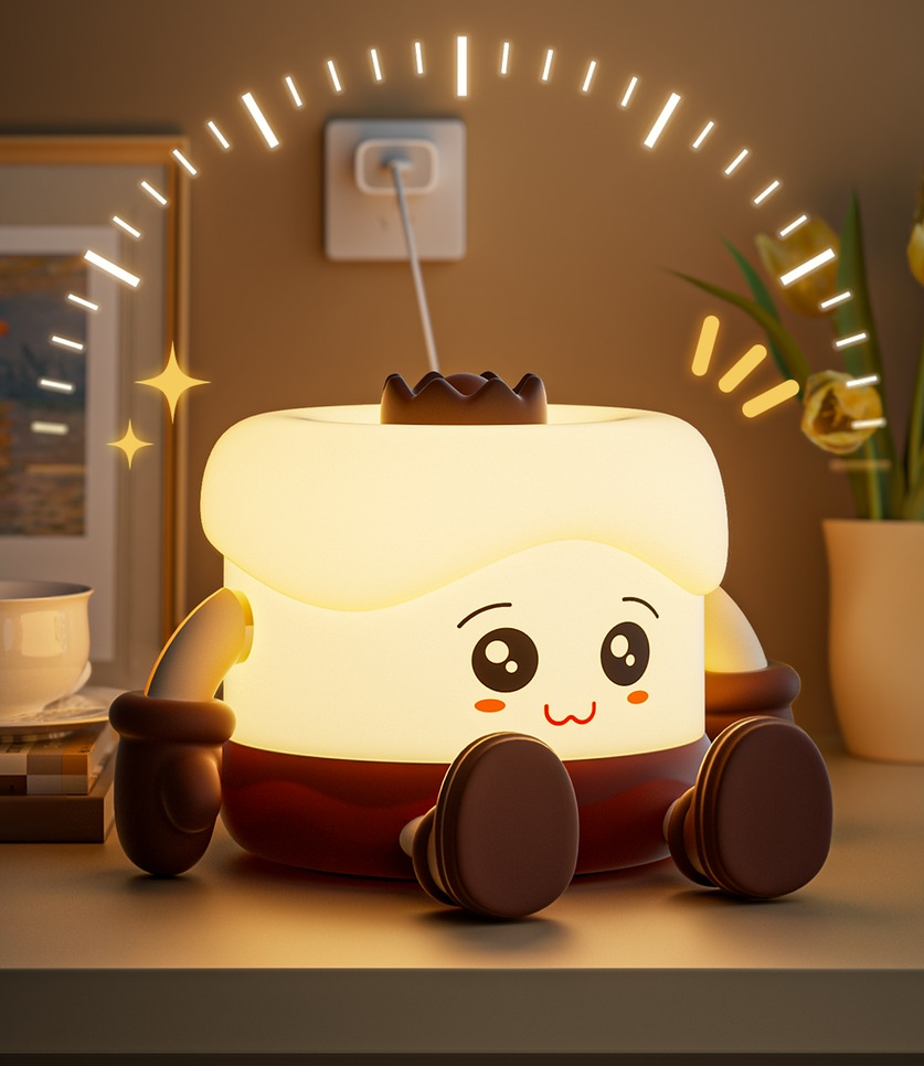 Lámpara de pastel de cumpleaños como regalo especial