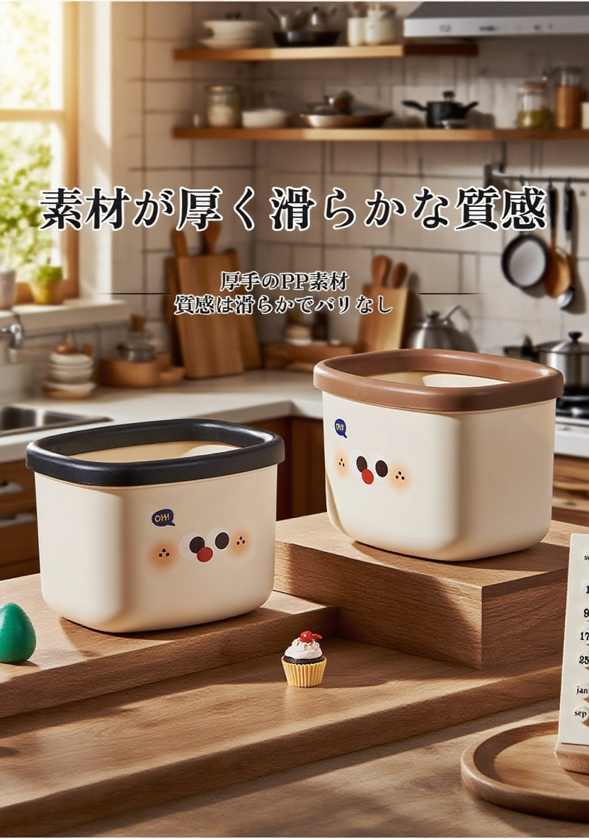 オフィスデスクにぴったりのかわいいゴミ箱