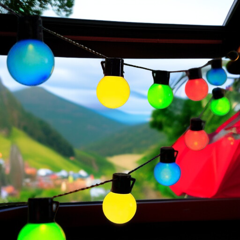 야외용 전구 장식