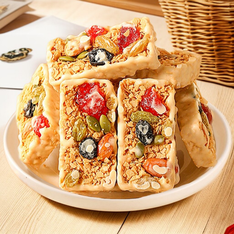 건강 즉석 오트밀바 맛있고 든든한 아침 게으른 건강 영양 아침식품