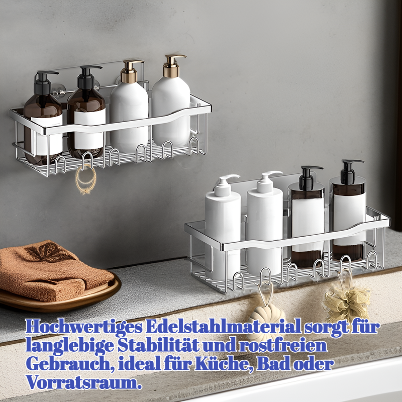 Aufbewahrungsregal aus Edelstahl