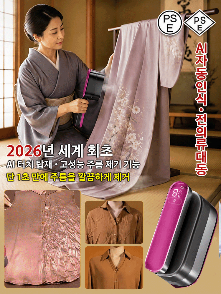 건습 겸용 소형 핸드헬드 전기 다리미