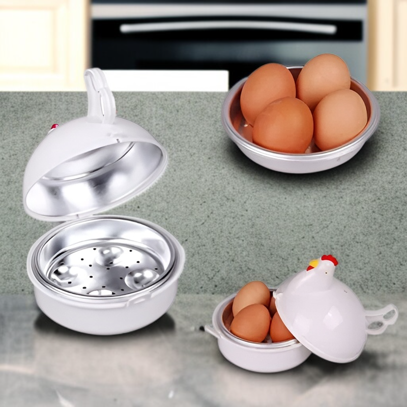 전자레인지 계란찜기 주방도구 4구 에그스티머